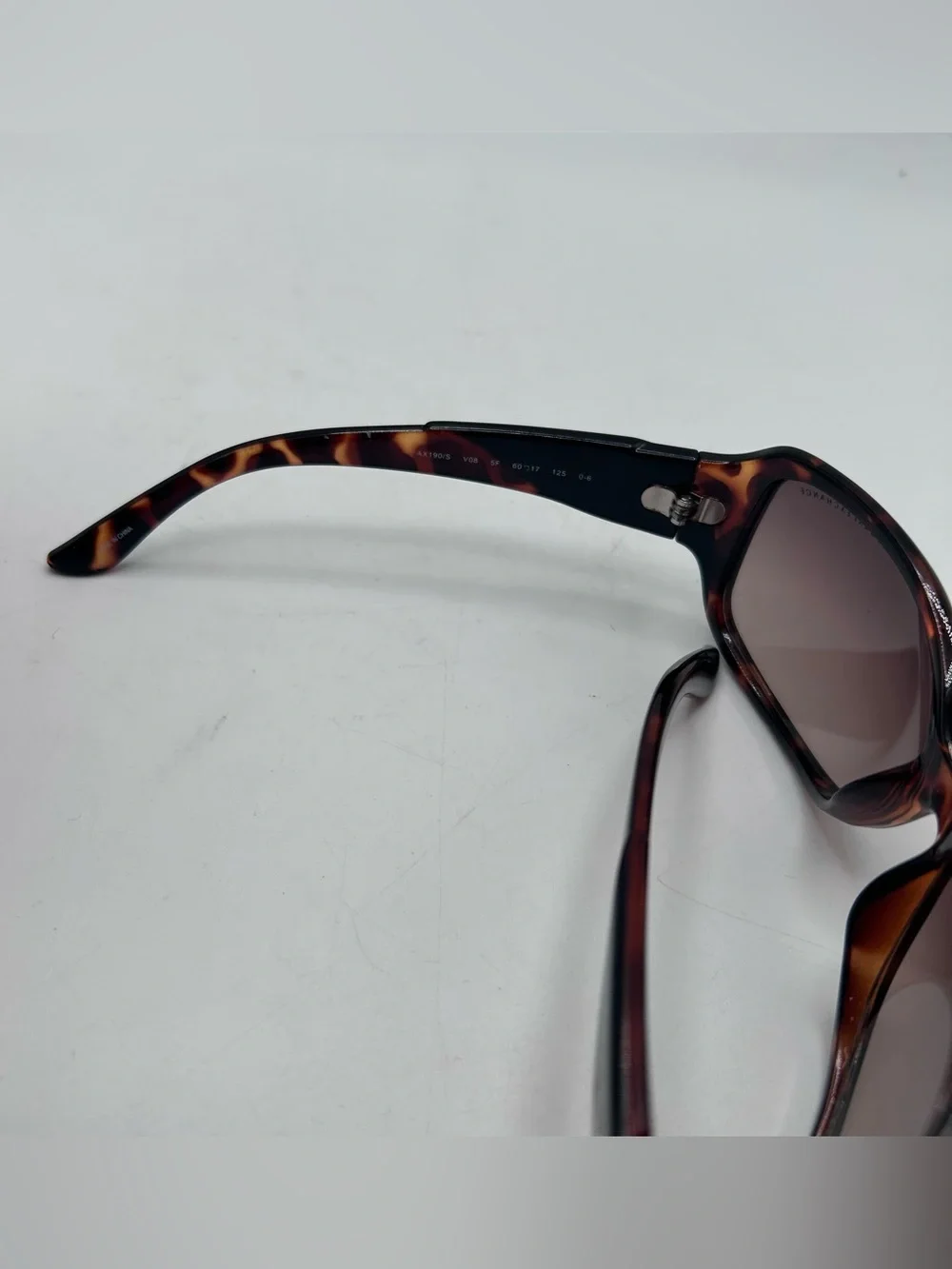 Pair of Armani Exchange Sunglasses with Tortoise Shell Style Frames - AX190/S